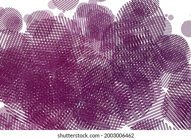 Light Pink vector backdrop with dots. Modern abstract illustration with colorful water drops. Design for your business advert.