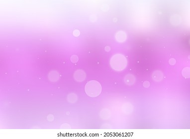 Light Pink vector backdrop in holiday style. Colorful illustration with Christmas simbols and signs. Pattern for school, grammar websites.
