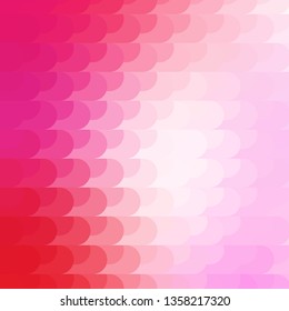 Light Pink vector backdrop with lines. Modern abstract illustration with colorful lines. Pattern for booklets, leaflets.