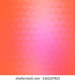 Light Pink vector backdrop with lines. Gradient abstract design in simple style with sharp lines. Pattern for websites, landing pages.