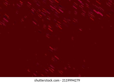 Hellrosa Vektorhintergrund mit langen Linien. Farbige Illustration mit schmalen Linien. Muster für Anzeigen, Poster, Banner.