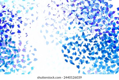 Hellrosa Vektor-Hintergrund mit Memphis-Formen. Moderne abstrakte Illustration mit bunten Zufallsformen. Das beste intelligente Design für Ihr Unternehmen.
