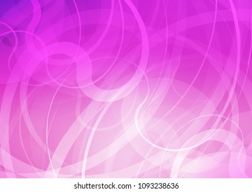Light Pink vector background with abstract lines. Shining crooked illustration in marble style. Marble style for your business design.