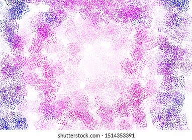 Light Pink vector background with abstract shapes. Simple colorful illustration with abstract gradient shapes. Background for a cell phone.