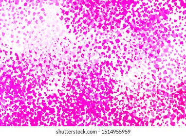 Light Pink vector background with abstract shapes. Simple colorful illustration with abstract gradient shapes. Elegant design for wallpapers.