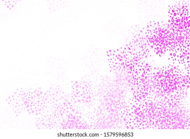 Light Pink vector background with abstract shapes. Decorative design in abstract style with random forms. Background for a cell phone.