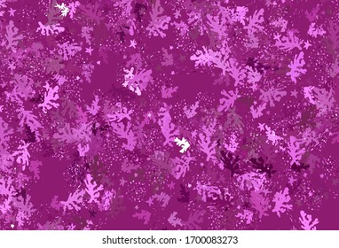 Light Pink vector background with abstract shapes. Simple colorful illustration with abstract gradient shapes. Background for a cell phone.