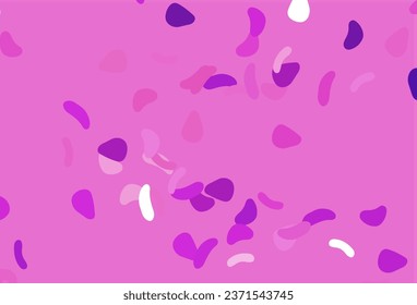 Light Pink vector background with abstract forms. Illustration with colorful gradient shapes in abstract style. Elegant design for wallpapers.