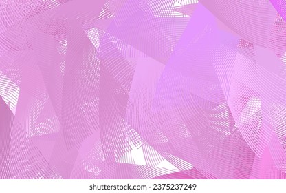 Fondo vectorial rosa claro con formas abstractas. Ilustración abstracta moderna con formas aleatorias coloridas. Diseño sencillo para su sitio web.