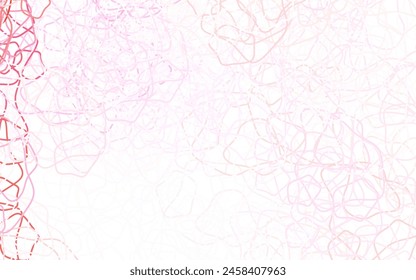 Light Pink vector background with abstract shapes. Modern abstract illustration with colorful random forms. Best smart design for your business.