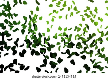 Fondo de Vector rosa claro con formas abstractas. Ilustración abstracta moderna con formas aleatorias coloridas. Diseño elegante para Fondos de pantalla.