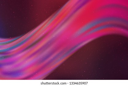 Light Pink vector background with astronomical stars. Shining illustration with sky stars on abstract template. Smart design for your business advert.