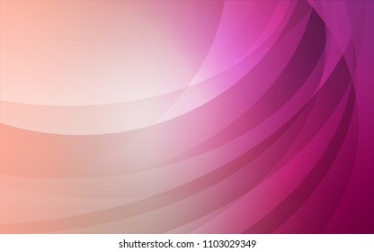 Light Pink vector background with bent ribbons. Geometric illustration in marble style with gradient.  A completely new memphis design for your business.