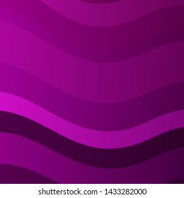 Light Pink vector background with bent lines. Colorful illustration with curved lines. Pattern for websites, landing pages.