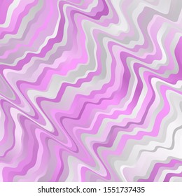 Light Pink vector background with bent lines. Bright sample with colorful bent lines, shapes. Best design for your posters, banners.