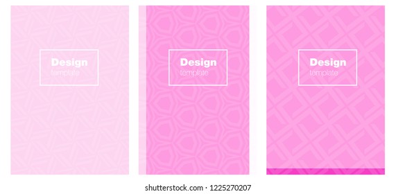 Light Pink vector background for books. Blurred decorative design in abstract style with textbox. Completely new template books.