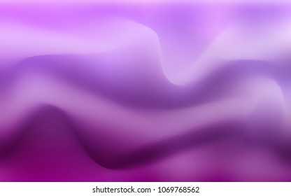 Light Pink vector background with bubble shapes. Glitter abstract illustration with wry lines. A new texture for your  ad, booklets, leaflets.