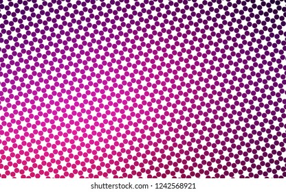 Light Pink vector background with bubbles. Illustration with set of shining colorful abstract circles. Pattern for beautiful websites.