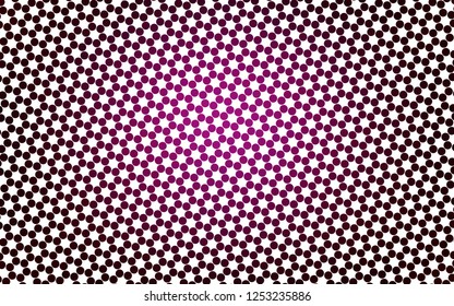 Light Pink vector background with bubbles. Beautiful colored illustration with blurred circles in nature style. Pattern for ads, booklets.