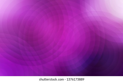 Light Pink vector background with bubbles. Illustration with set of shining colorful abstract circles. Completely new template for your brand book.
