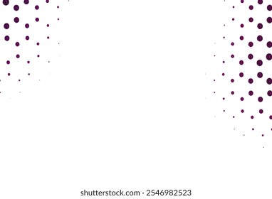 Fundo de vetor rosa claro com bolhas. Ilustração abstrata moderna com gotas de água coloridas. Modelo completamente novo para o seu livro de marcas.