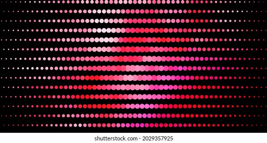 Light Pink vector background with circles. Colorful illustration with gradient dots in nature style. Design for posters, banners.