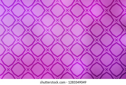 Light Pink vector background with colored stars. Glitter abstract illustration with colored stars. Smart design for your business advert.