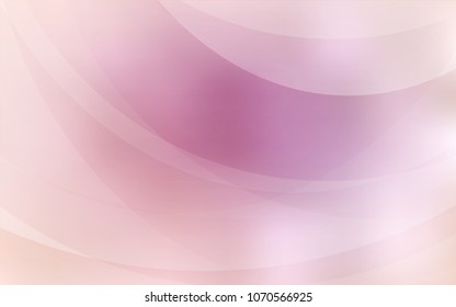 Light Pink vector background with curved circles. Creative illustration in halftone marble style with gradient. A completely new template for your business design.