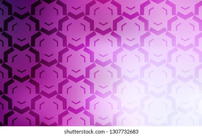 Light Pink vector background with curved lines. A completely new colorful illustration in simple style. Colorful wave pattern for your design.