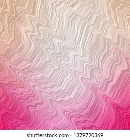 Light Pink vector background with curves. Colorful illustration in circular style with lines. Design for your business promotion.