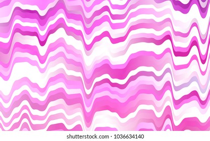 Light Pink vector background with lamp shapes. Blurred geometric sample with gradient bubbles.  The template for cell phone backgrounds.