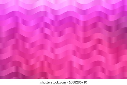 Light Pink vector background with lamp shapes. A vague circumflex abstract illustration with gradient. The elegant pattern for brand book.