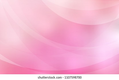 Light Pink vector background with lamp shapes. An elegant bright illustration with gradient. Brand-new design for your ads, poster, banner.