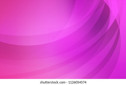 Light Pink vector background with lamp shapes. A sample with blurred bubble shapes. Textured wave pattern for backgrounds.