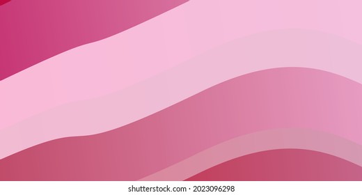 Light Pink vector background with lines. Gradient illustration in simple style with bows. Pattern for websites, landing pages.