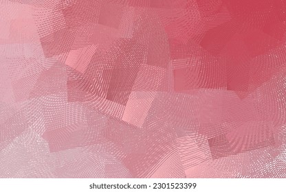 Light Pink vector background with lines. A circumflex abstract illustration with gradient. Simple template for your design.