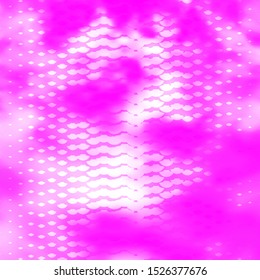 Light Pink vector background in polygonal style. Colorful illustration with gradient rectangles and squares. Modern template for your landing page.