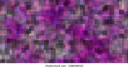 Light Pink vector background in polygonal style. Abstract gradient illustration with colorful rectangles. Pattern for commercials, ads.