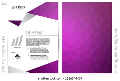 Light Pink vector  background for presentations. Blurred decorative design in abstract style with textbox. Beautiful design for cover of notepads.