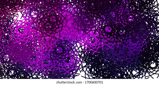 Light Pink vector background with random forms. Colorful abstract forms with gradient in simple style. Smart design for your business.