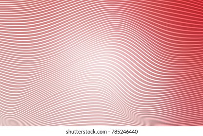 Red White Abstract Stereogram Provides Illusion Stock Vector (Royalty ...