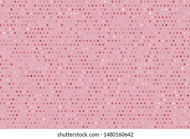 Light Pink vector background with spots. Modern abstract illustration with colorful water drops. Pattern for futuristic ad, booklets.