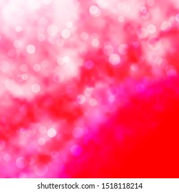 Light Pink vector background with spots. Glitter abstract illustration with colorful drops. Pattern for websites.