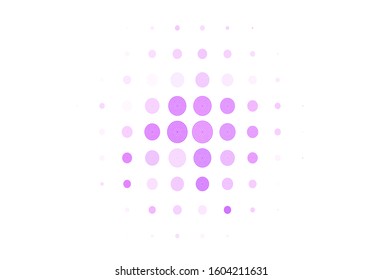 Light Pink vector background with spots. Glitter abstract illustration with blurred drops of rain. New template for your brand book.