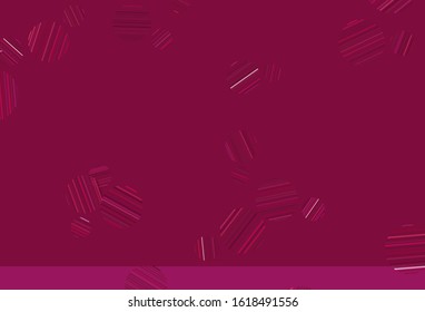 Light Pink vector background with spots. Blurred bubbles on abstract background with colorful gradient. New template for your brand book.