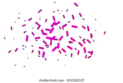 Light Pink vector background with straight lines. Blurred decorative design in simple style with lines. The pattern can be used as ads, poster, banner for medicine.