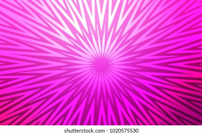 Light Pink vector background with straight lines. Lines on blurred abstract background with gradient. Pattern for ads, posters, banners.