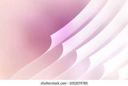 Light Pink vector background with straight lines. Glitter abstract illustration with colored sticks. The pattern for ad, booklets, leaflets.