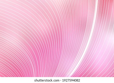 Light Pink vector background with straight lines. Glitter abstract illustration with colorful sticks. Pattern for ads, posters, banners.