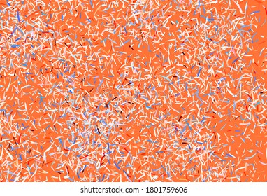 Light Pink vector background with stright stripes. Lines on blurred abstract background with gradient. Best design for your ad, poster, banner.